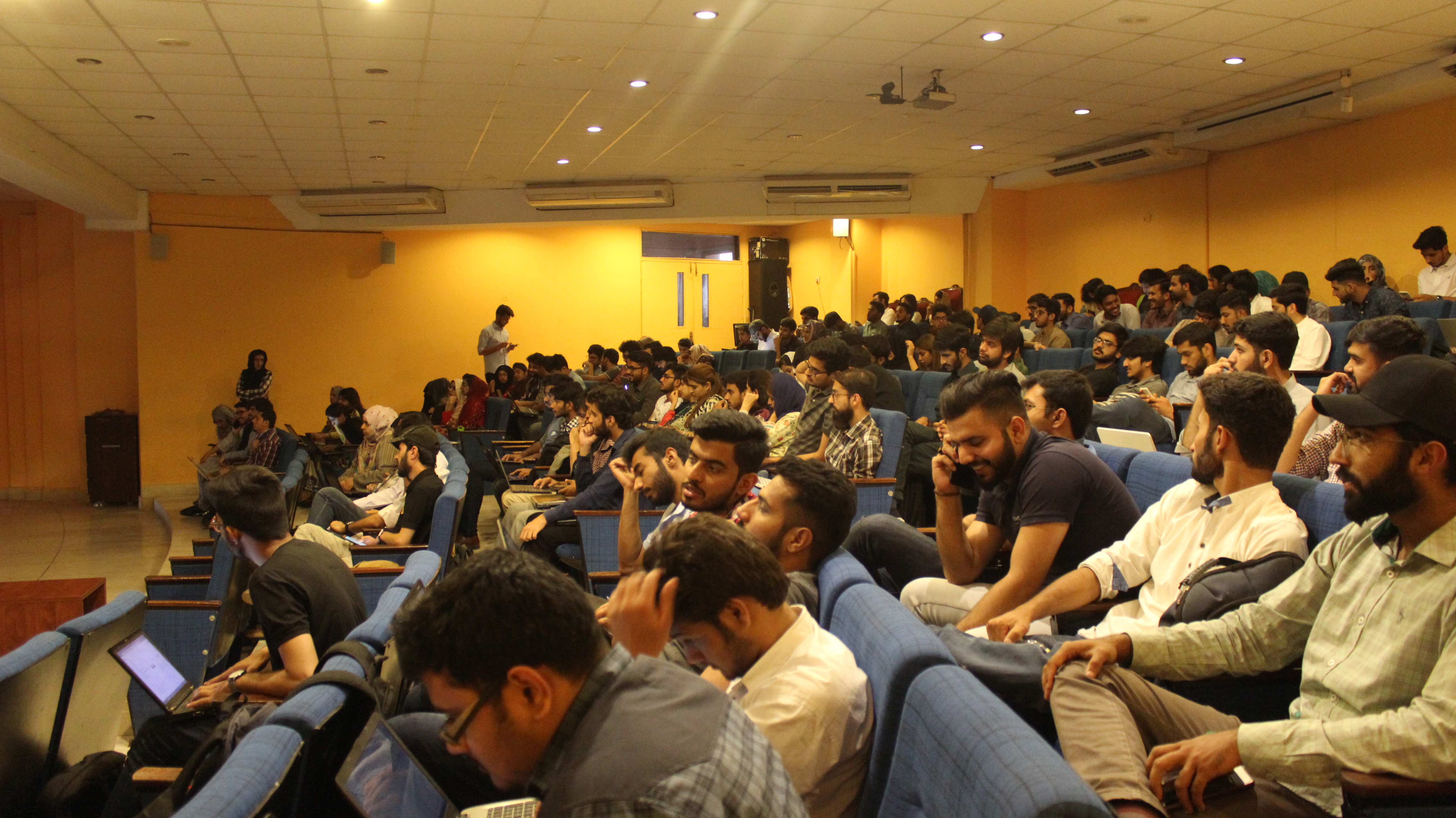 GitHub talk, photo