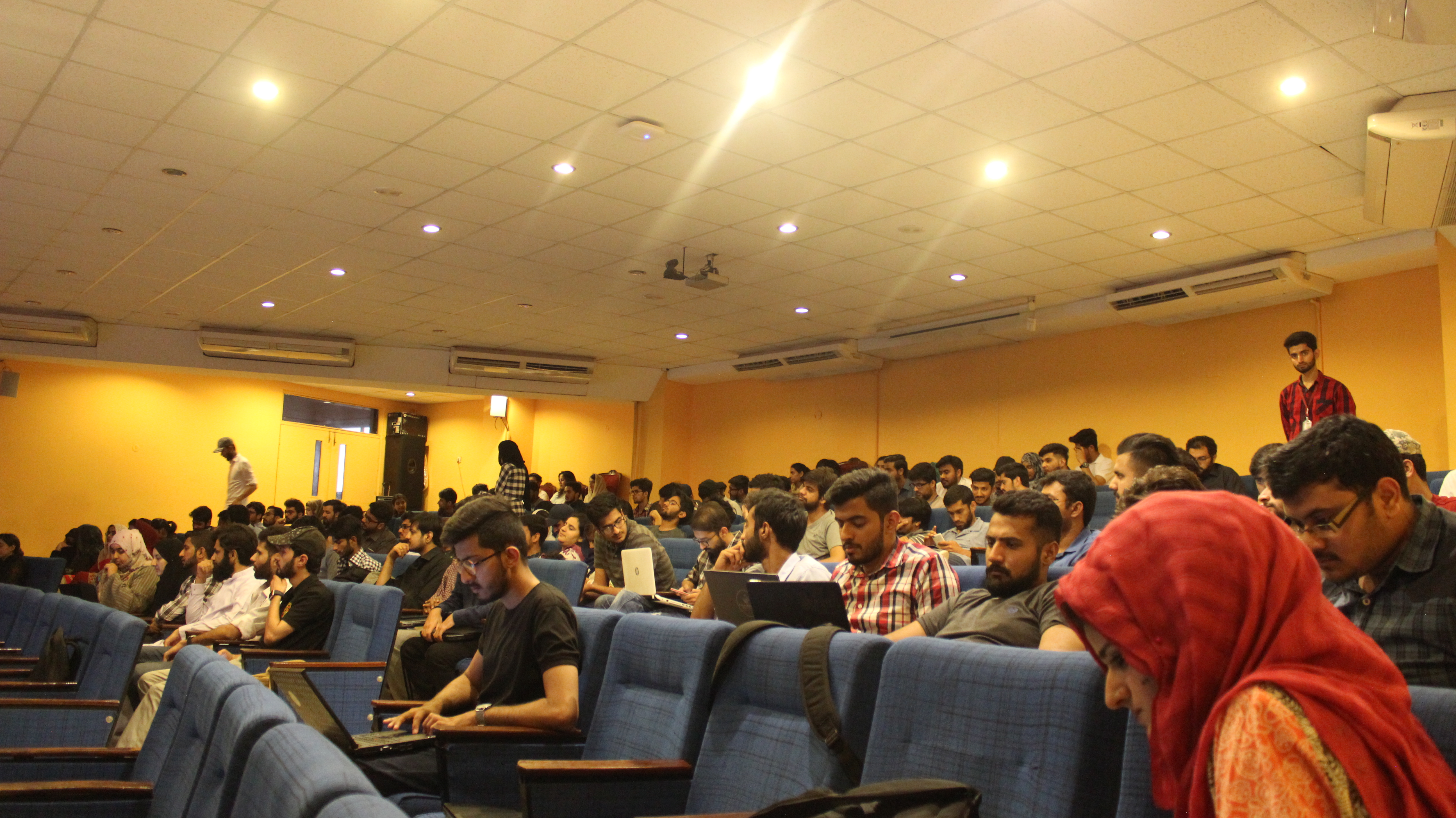 GitHub talk, photo