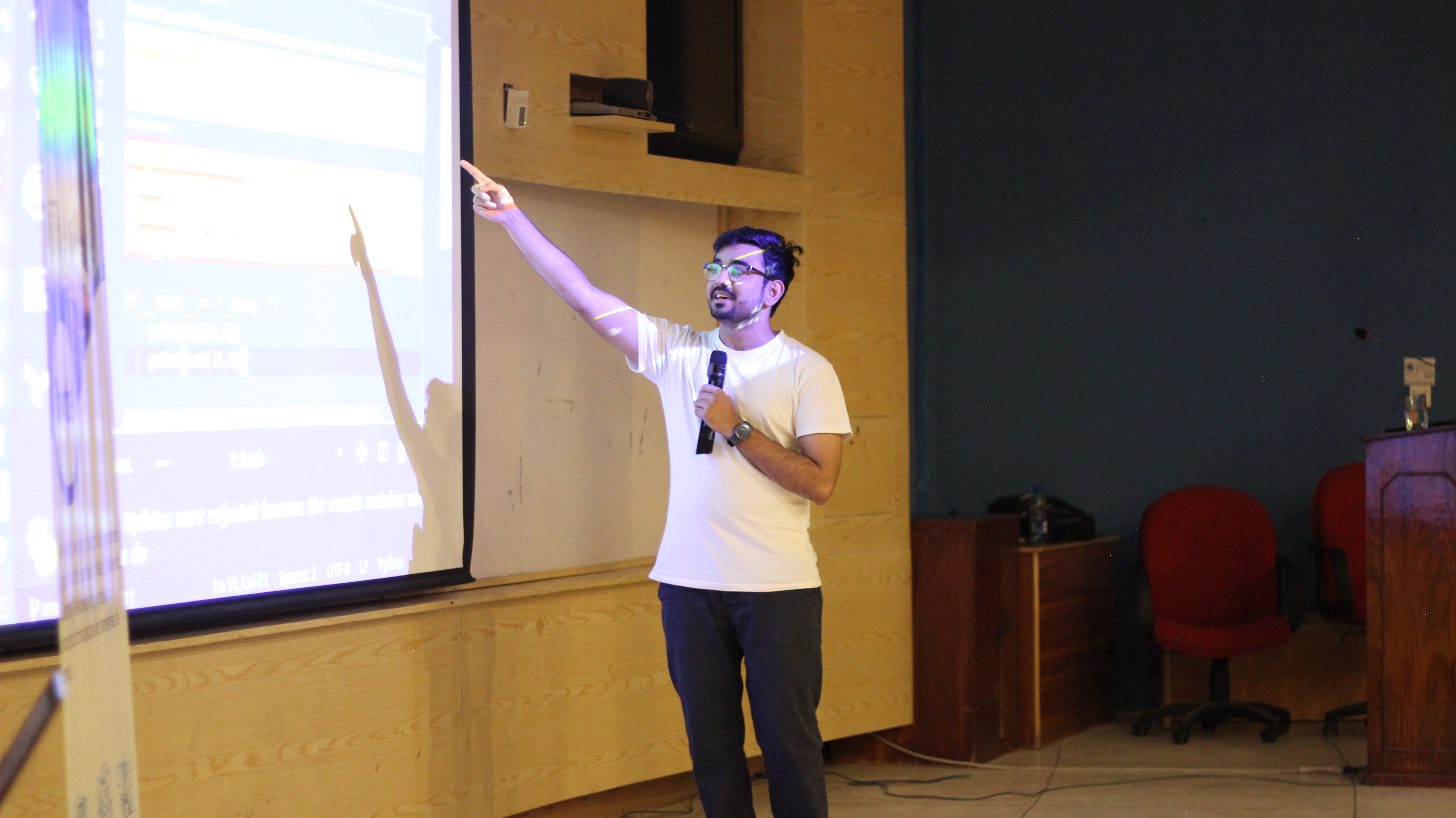 Talk on GitHub, presentation in progress